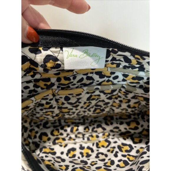 Vera Bradley GO WILD Convertible Cross-Body Purse Shoulder Bag Yellow Floral EUC - Picture 11 of 13